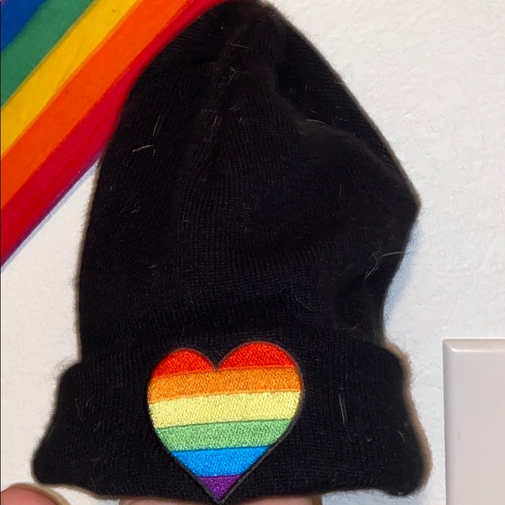 Black pride beanie